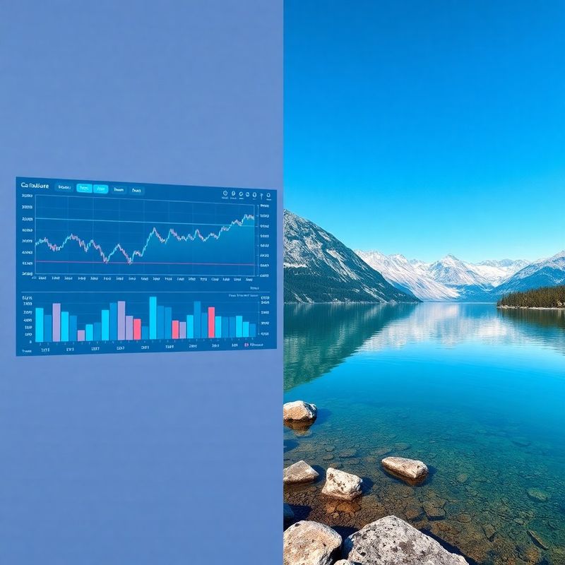 AI trading terminal Atelje Krajnc s prikazom tržnih podatkov v živo